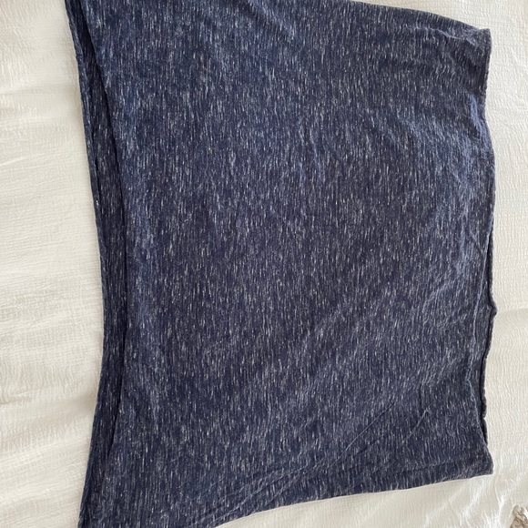 Double width infinity scarf - navy - Picture 2 of 2